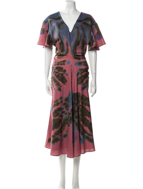 Altuzarra Tie-Dye Print Long Dress