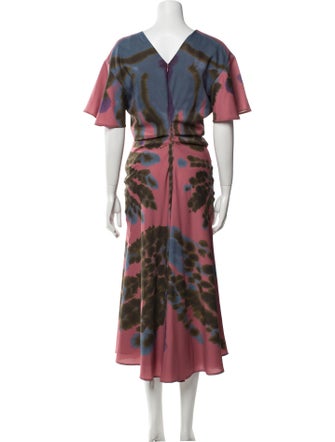 Altuzarra Tie-Dye Print Long Dress
