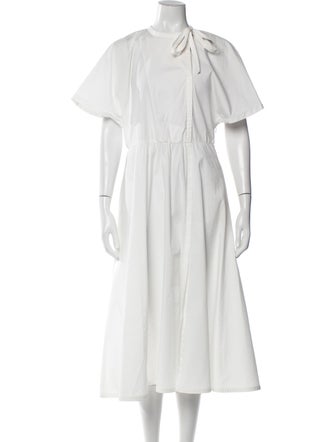 Altuzarra Crew Neck Long Dress