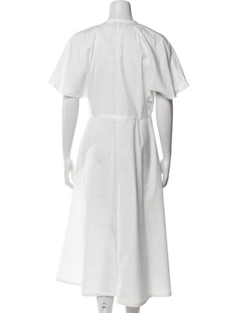 Altuzarra Crew Neck Long Dress