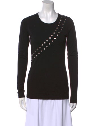 Altuzarra Scoop Neck Long Sleeve Top