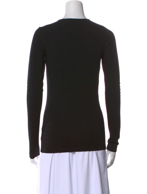 Altuzarra Scoop Neck Long Sleeve Top
