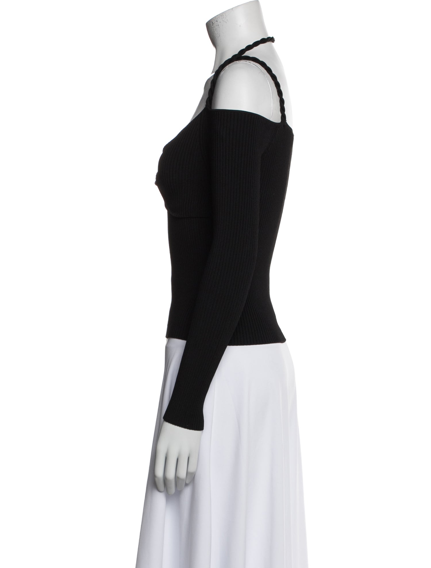 Altuzarra Off-The-Shoulder Long Sleeve Bodysuit