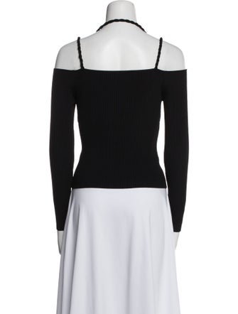 Altuzarra Off-The-Shoulder Long Sleeve Bodysuit