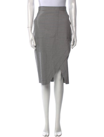 Altuzarra Plaid Print Knee-Length Skirt