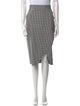 Altuzarra Plaid Print Knee-Length Skirt