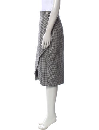 Altuzarra Plaid Print Knee-Length Skirt