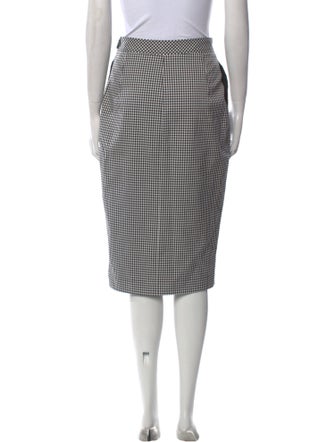 Altuzarra Plaid Print Knee-Length Skirt