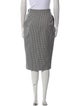 Altuzarra Plaid Print Knee-Length Skirt