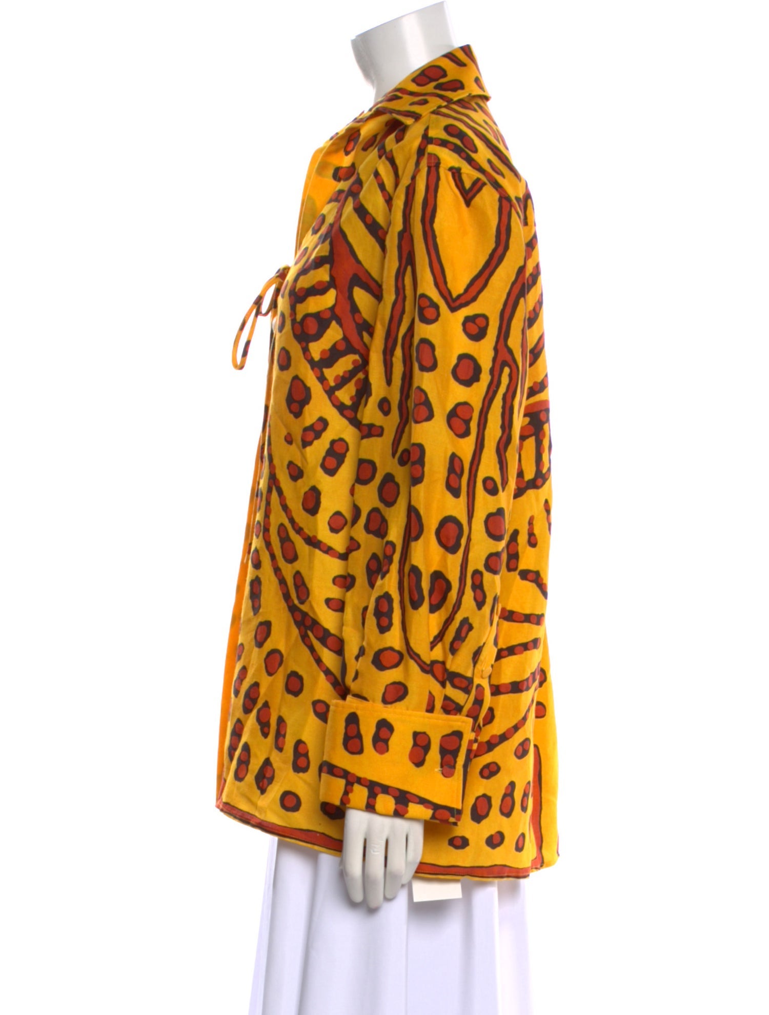 Altuzarra Printed Long Sleeve Tunic