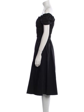 Altuzarra Off-The-Shoulder Midi Length Dress