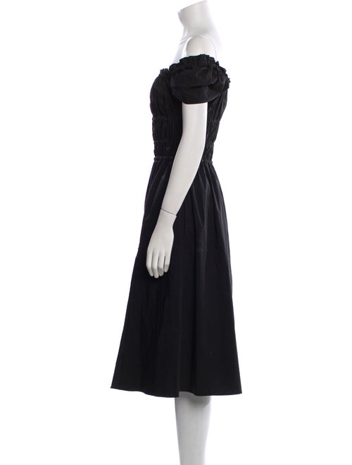 Altuzarra Off-The-Shoulder Midi Length Dress