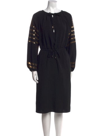 Altuzarra Tie Neck Long Dress