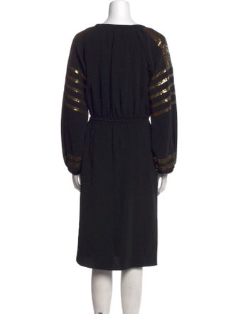 Altuzarra Tie Neck Long Dress