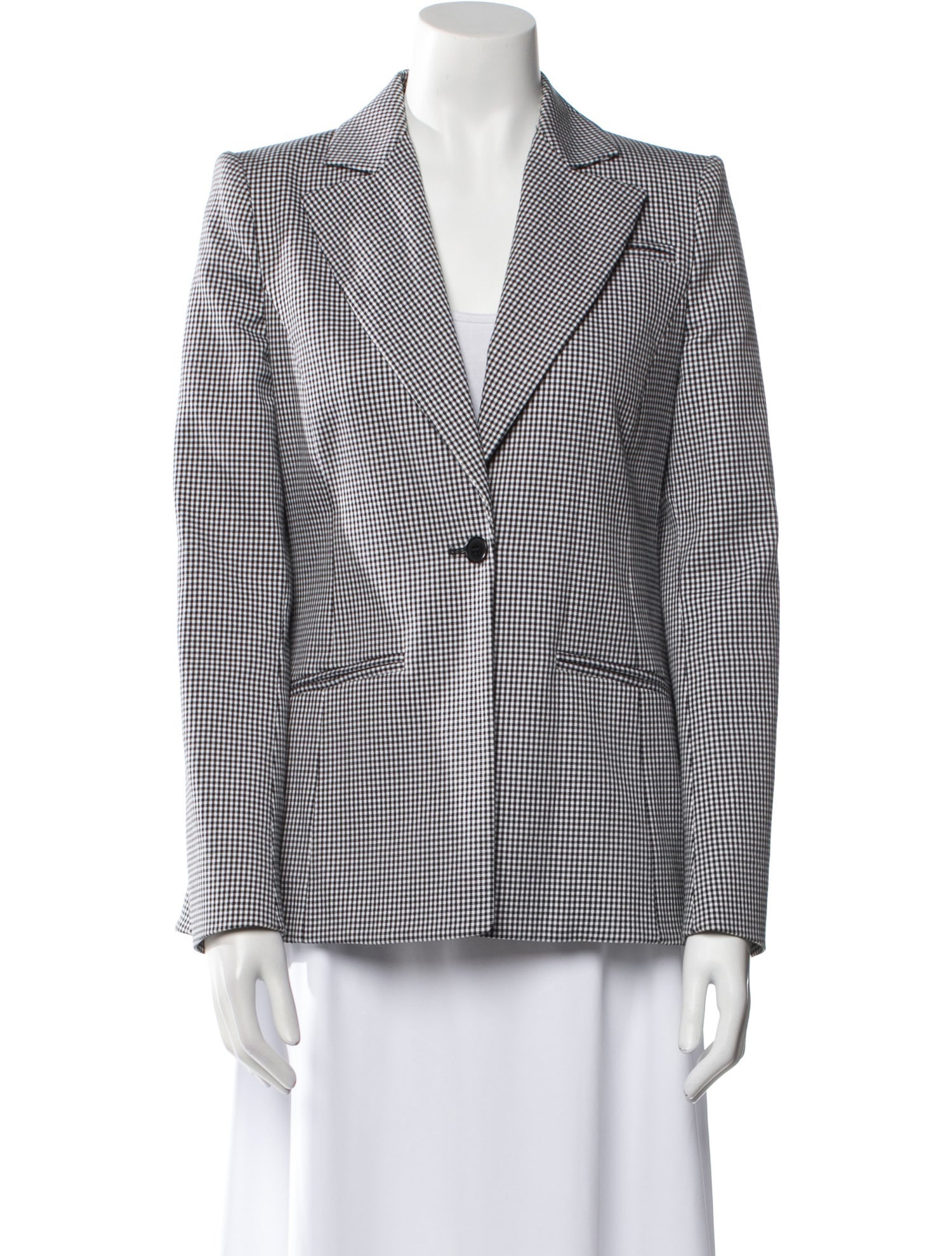 Altuzarra Houndstooth Print Blazer