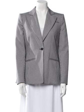 Altuzarra Houndstooth Print Blazer