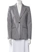 Altuzarra Houndstooth Print Blazer