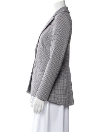 Altuzarra Houndstooth Print Blazer