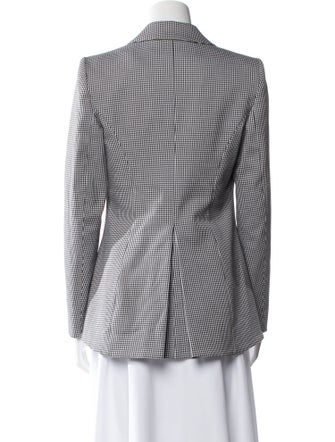 Altuzarra Houndstooth Print Blazer