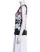 Altuzarra Silk Tie-Dye Print Top