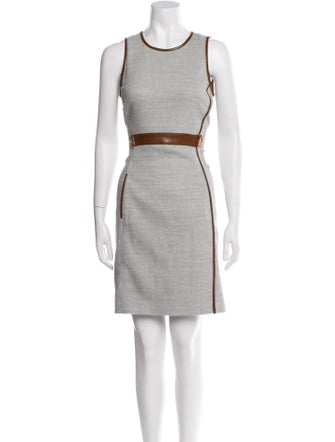 Altuzarra Crew Neck Mini Dress