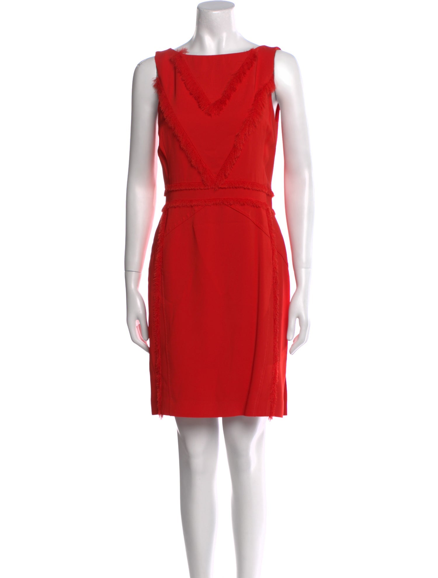 Altuzarra Bateau Neckline Mini Dress