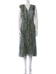 Altuzarra Silk Midi Length Dress