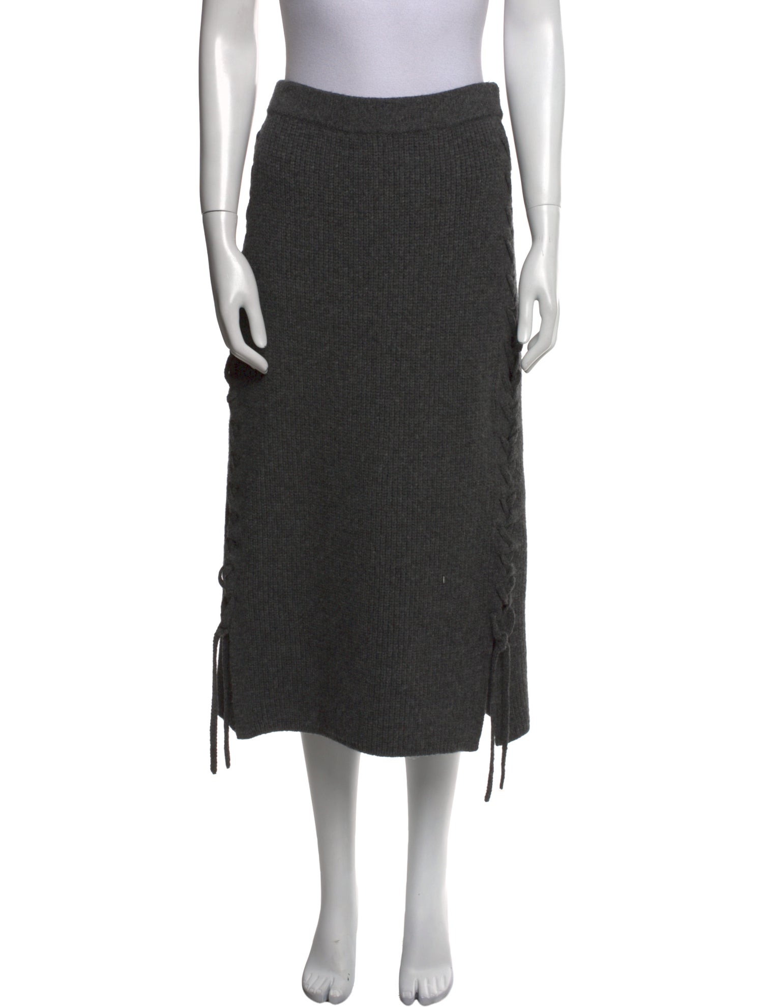 Altuzarra Merino Wool Midi Length Skirt