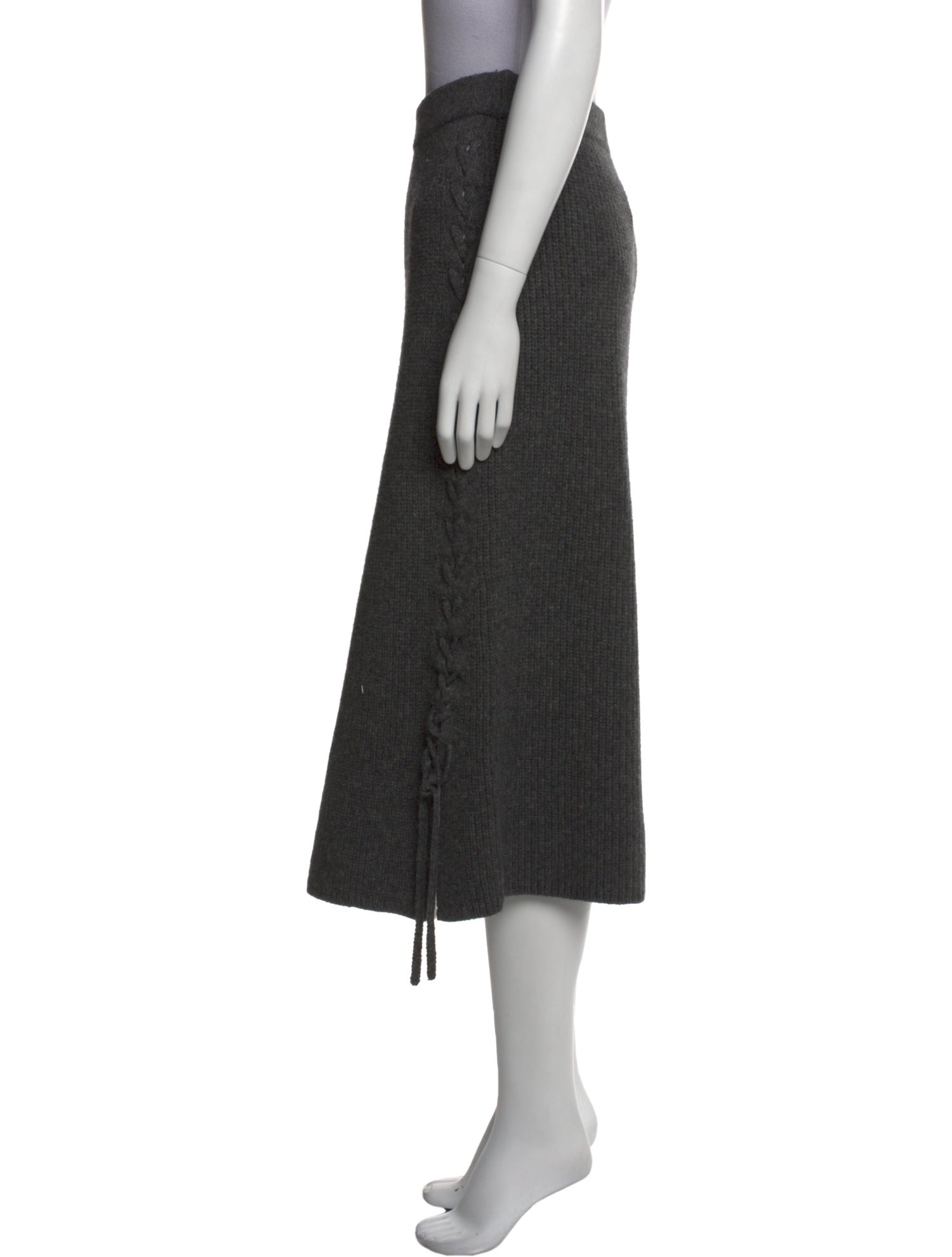 Altuzarra Merino Wool Midi Length Skirt