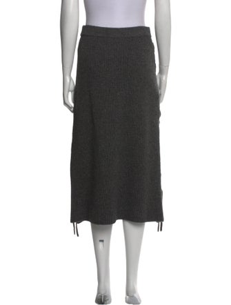 Altuzarra Merino Wool Midi Length Skirt