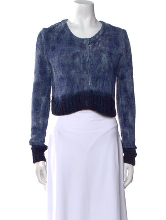 Altuzarra Silk Tie-Dye Print Sweater