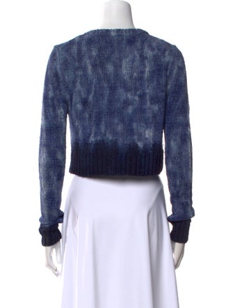 Altuzarra Silk Tie-Dye Print Sweater