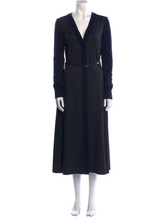 Altuzarra V-Neck Long Dress