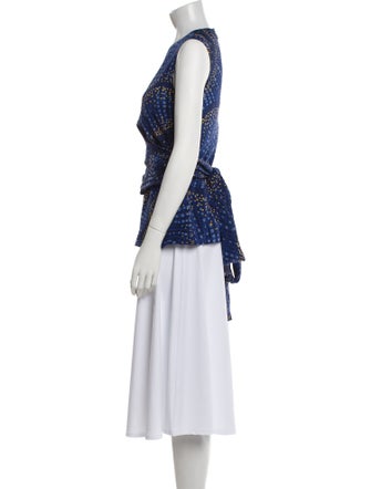 Altuzarra Silk Printed Tunic