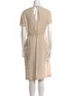 Altuzarra Linen Midi Length Dress