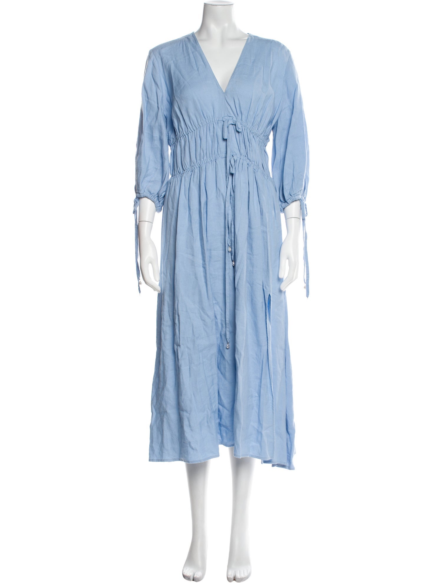 Altuzarra V-Neck Long Dress