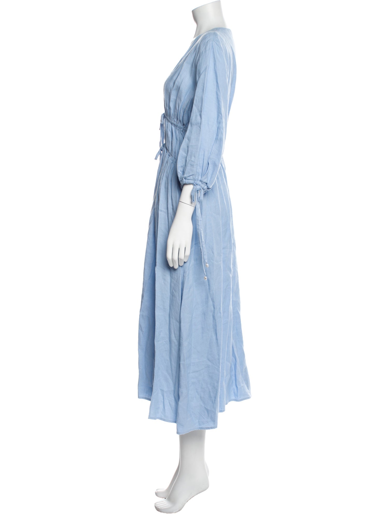 Altuzarra V-Neck Long Dress