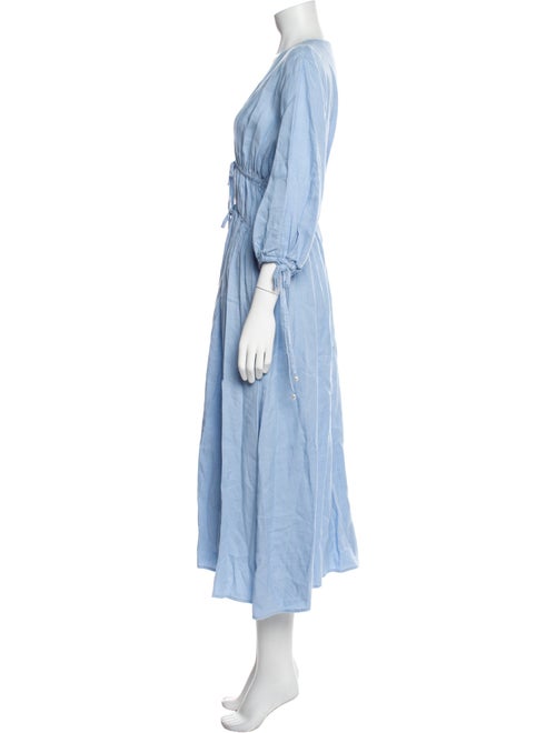 Altuzarra V-Neck Long Dress