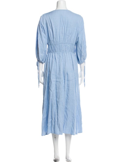 Altuzarra V-Neck Long Dress