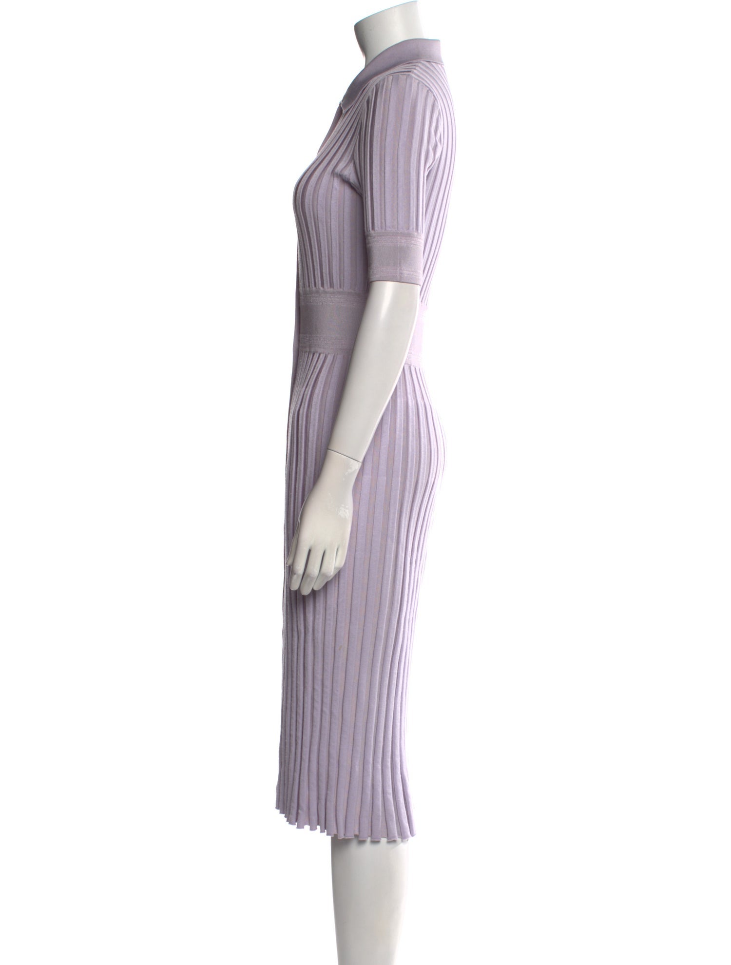 Altuzarra Striped Midi Length Dress