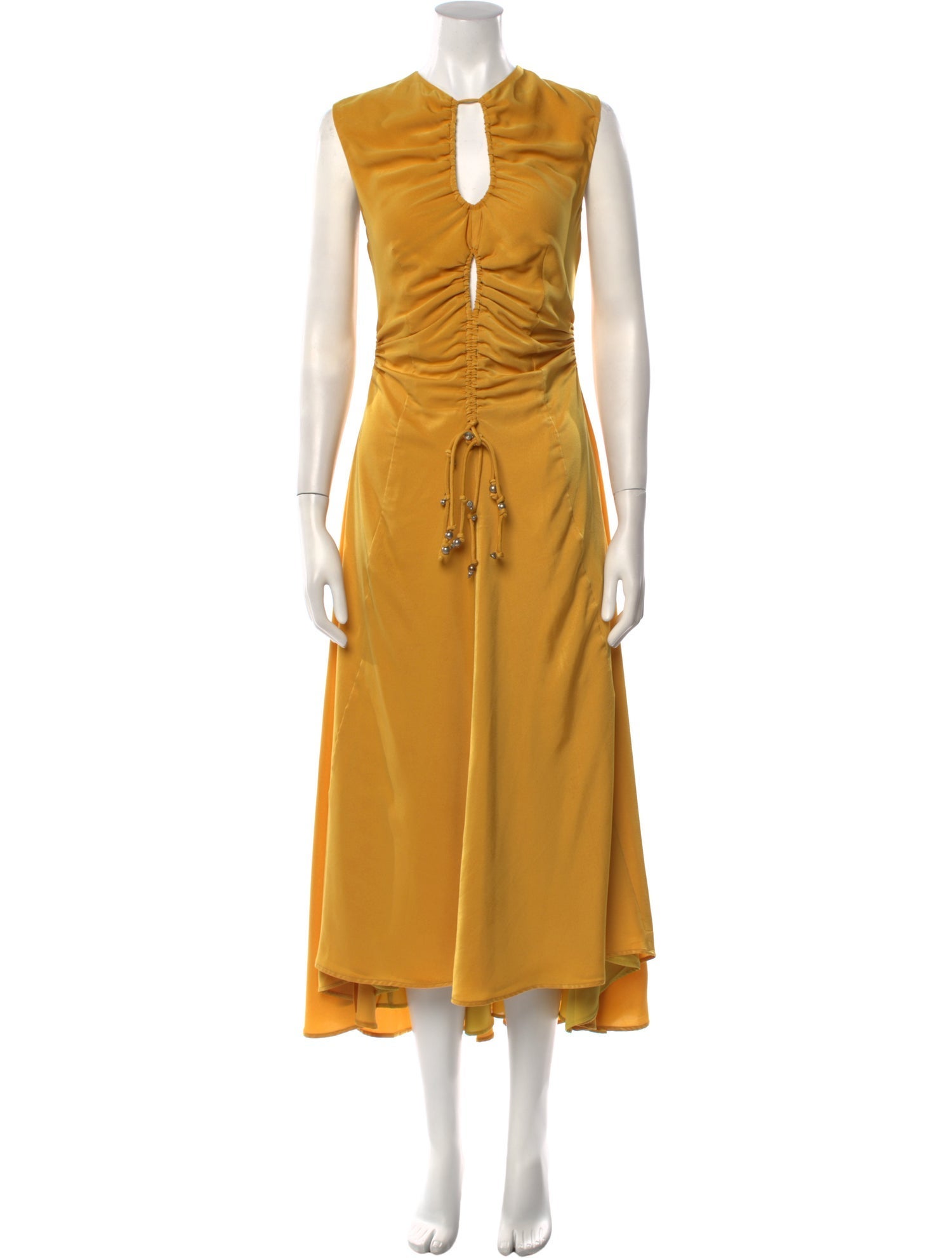 Altuzarra V-Neck Long Dress
