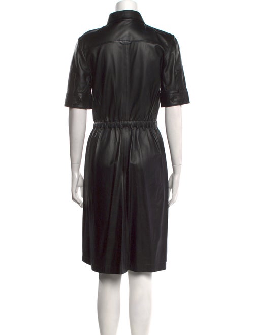Altuzarra Lamb Leather Midi Length Dress