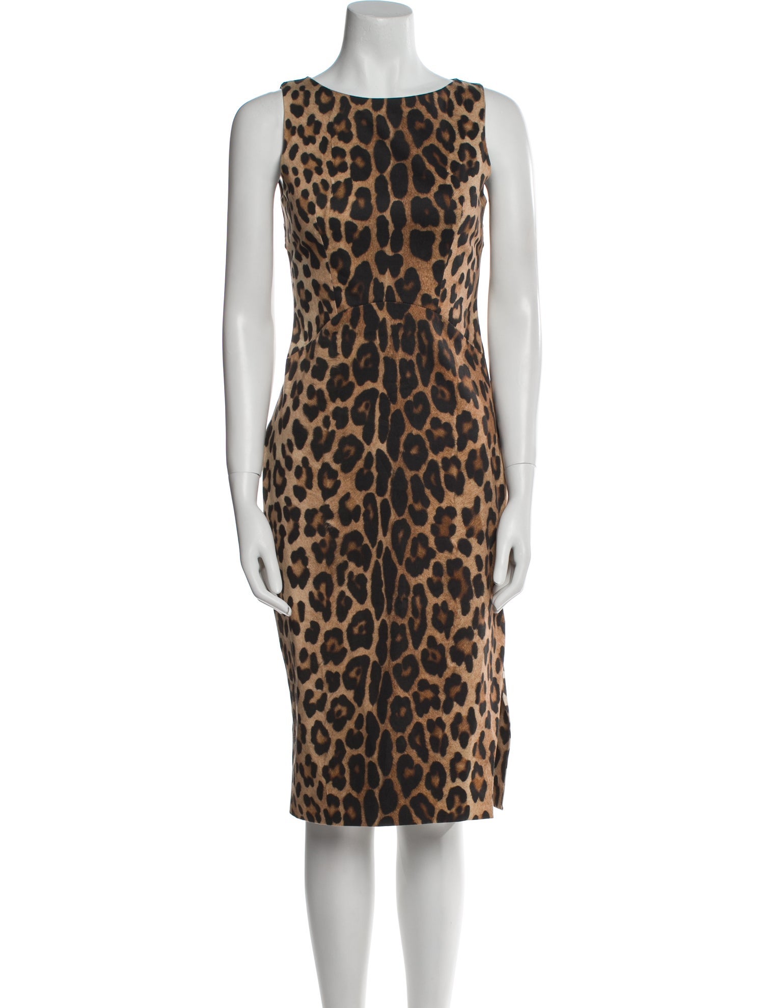 Altuzarra Animal Print Knee-Length Dress