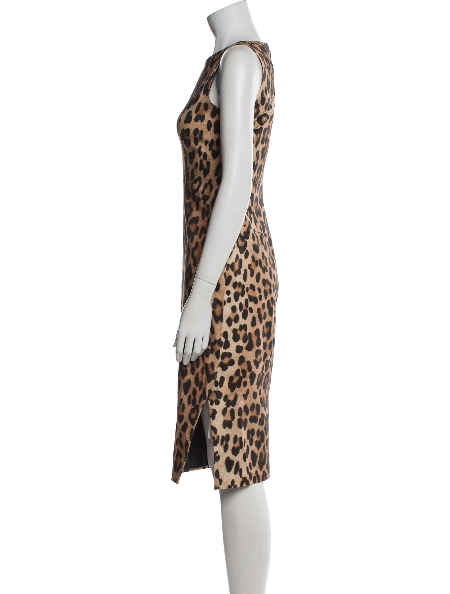 Altuzarra Animal Print Knee-Length Dress