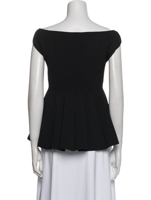 Altuzarra Scoop Neck Short Sleeve Top