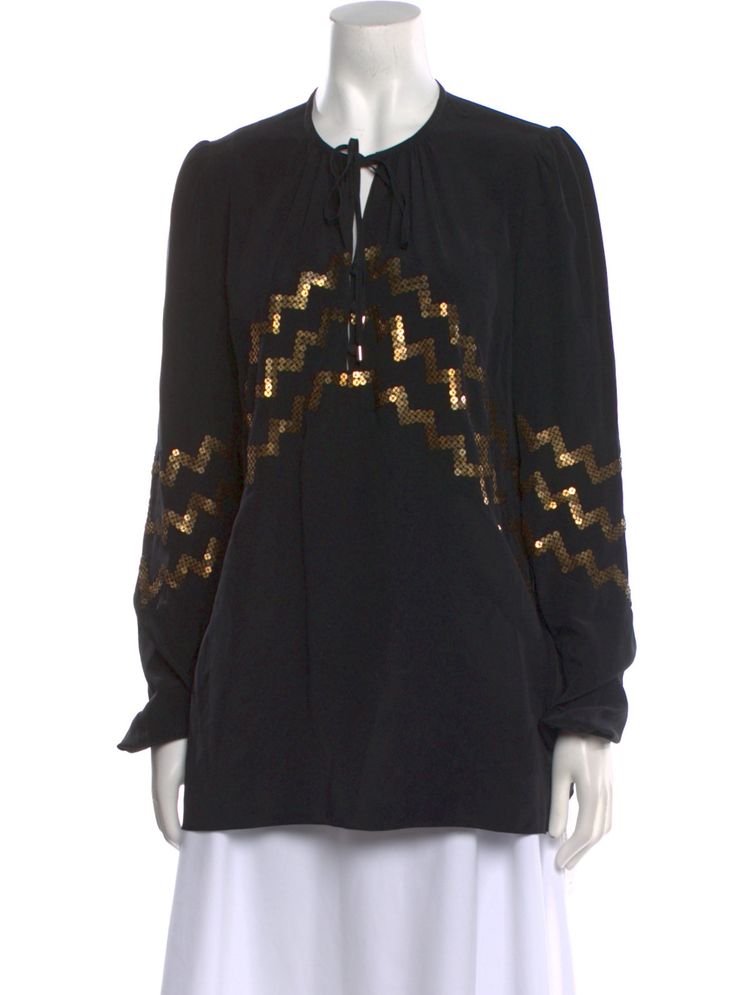 Altuzarra Silk Crew Neck Tunic