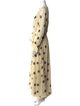 Altuzarra Polka Dot Print Long Dress