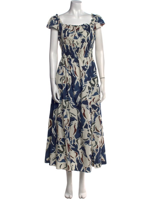 Altuzarra Floral Print Long Dress