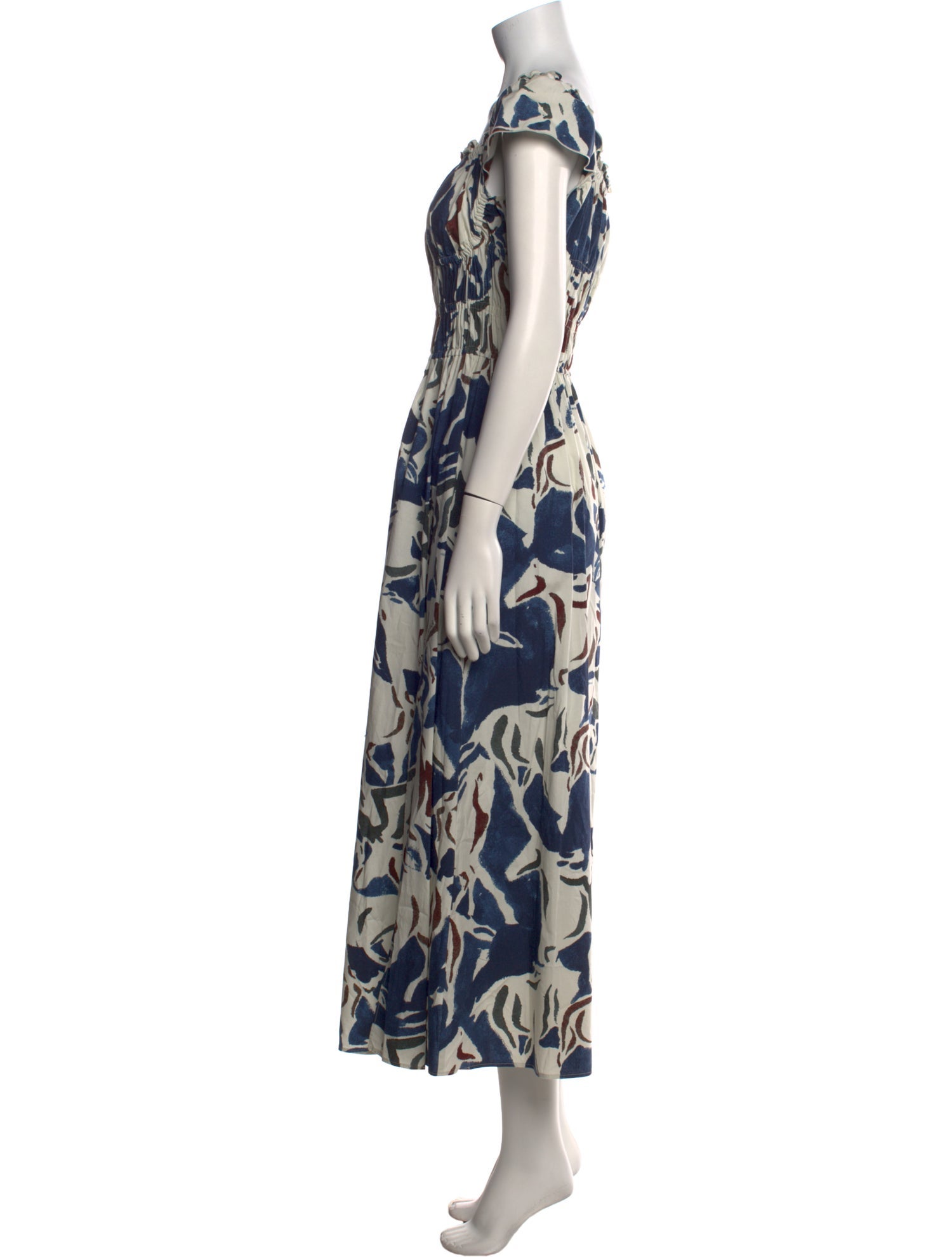 Altuzarra Floral Print Long Dress