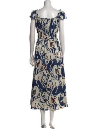 Altuzarra Floral Print Long Dress